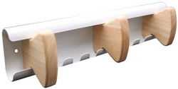 UNILUX Garderobenhaken/Wandgarderobe AURORA, 3 Haken