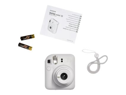 FUJIFILM Instax Mini 12 - Instant Camera - clay white