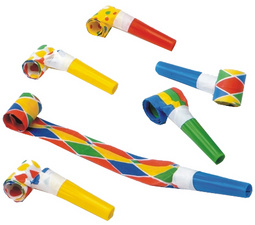 PAPSTAR Luftrüssel, farbig sortiert