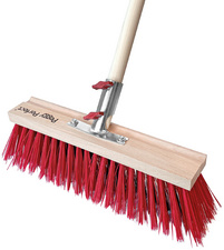 Peggy Perfect Straßenbesen "Tiger", mit Holzstiel, 400 mm