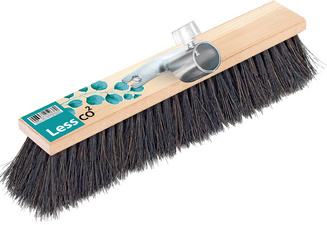 Peggy Perfect Straßenbesen "LessCO2", aus Holz, 400 mm