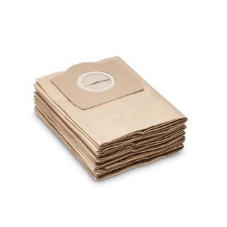 Staubsaugerbeutel Kärcher 6.959-130.0  | 5 Stück passend für Kärcher MV3 bzw. WD3P Extension Kit, WD3Premium, SE4001, SE4002, A2201, A2204, A2251MeF1, A2604, A2654Me, A2656XPlus, K2201, WD3Fireplace kit, WD3.200, WD3.200 mit Aschefilter, WD3.300M, WD3.500P, WD3.800M eco!ogic, WD5.800 eco!ogic