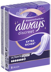 always discreet Inkontinenz-Einlage Ultimate Tag