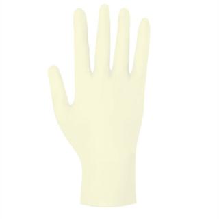 Einweghandschuhe Latex "Eco Plus", puderfrei, 100 Stück/Box | Größe L nicht steril,  AQL 1,5, EN 420, EN 455, EN 374-2 Level 2, EN 374-3:2003, PSA-Kategorie III