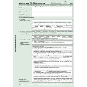 RNK Verlag Vordruck "Universal-Mietvertrag für Wohnungen