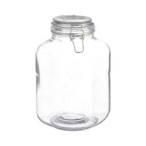 relaxdays Einmachglas 24,0 cm hoch transparent 3,0 l
