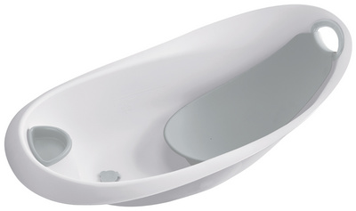 keeeper kids Babywanne "natalia stars", mit Stöpsel, weiß