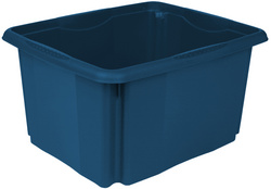 keeeper Aufbewahrungsbox "emil eco", 24 Liter, blau