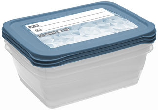 keeeper Gefrierdosen-Set Mia "Magic Ice", 3x 1,25 Liter