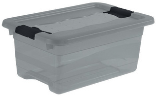 keeeper Aufbewahrungsbox "cornelia", 4 Liter, crystal-grey