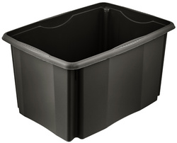 keeeper Aufbewahrungsbox "emil eco", 45 Liter, eco-graphite