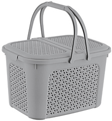 keeeper Picknick-Korb "inka", 28 Liter, nordic-grey
