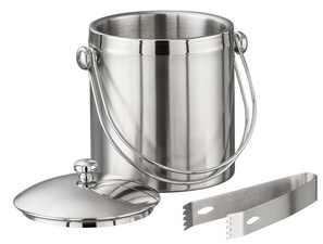 APS Eiskühler-Set, aus Edelstahl, 1,0 Liter