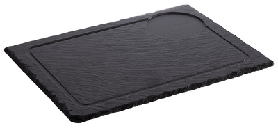 APS Naturschieferplatte, (B)330 x (T)240 mm, anthrazit