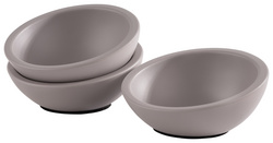 APS Schale ELEMENT, Beton, 0,05 Liter, grau, 3er Set