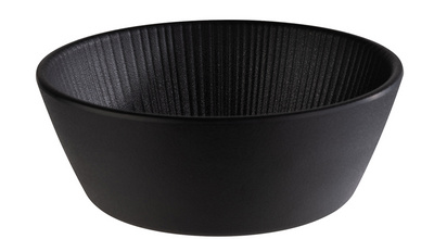 APS Schale NERO, rund, 0,25 Liter, schwarz