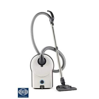 Staubsauger/Bürstensauger SEBO Professional D8 | Arbeitsbreite 28 cm mit Fugen- und Polsterdüse