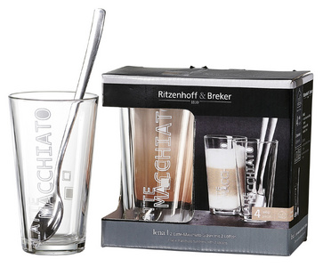 Ritzenhoff & Breker Latte-Macchiato-Set "LENA