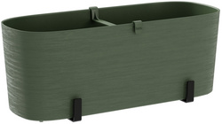 tera Blumenkasten-Set "Paros", inkl. Halter, forest