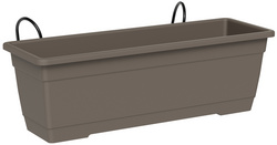 tera Blumenkasten-Set "Birka", inkl. Halter, sand