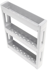 EDA Beistellwagen MOBILO DESSERTE XS, PP, 3 Böden, weiß