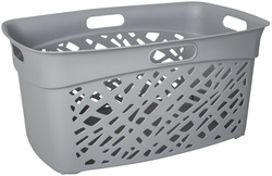 EDA Wäschekorb ALMERIA, 45 Liter, PP, grau