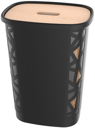 EDA Pellets-Aufbewahrungsbox, 70 Liter, schwarz