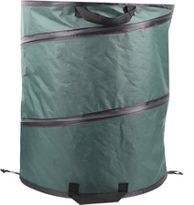 EDA Gartensack POP UP, 117 Liter, aus Polyester, dunkelgrün