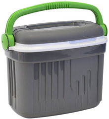 EDA Kühlbox ICEBERG, 8 Liter, grau / grün