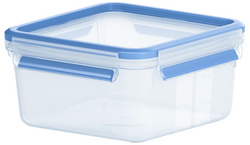 emsa Frischhaltedose CLIP & CLOSE, quadratisch, 0,85 Liter