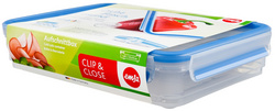emsa Aufschnittbox-System CLIP & CLOSE, 3 x 1,0 Liter