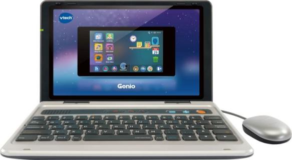 vtech® Genio Lernlaptop Lernspielzeug silber