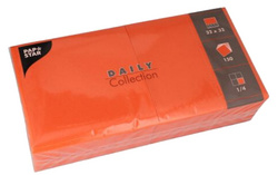 PAPSTAR Lunch-Servietten, 320 x 320 mm, 3-lagig, nektarine