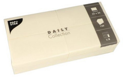 PAPSTAR Bistro-Servietten, 320 x 320 mm, 3-lagig, creme