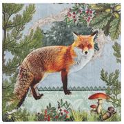 PAPSTAR Motiv-Servietten "Fox Portrait", 330 x 330 mm