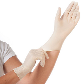 HYGONORM Latex-Handschuh "GRIP LIGHT", XL, weiß, puderfrei