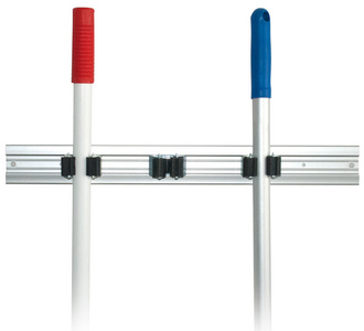 HYGOCLEAN Besenhalter EINZEL, Kunst stoff, schwarz (6495408)