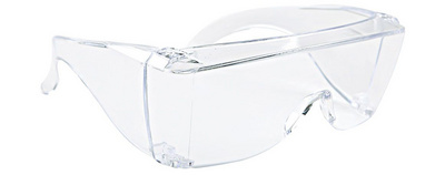 HYGOSTAR Schutzbrille für Brillenträger, transparent