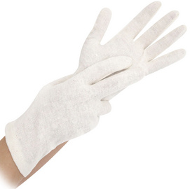 HYGOSTAR Baumwoll-Handschuh NATURE, natur, XL