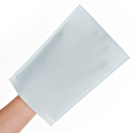 HYGOSTAR Waschhandschuh FRESH, Airlaid-Material, hellblau