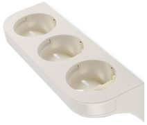 HYGOSTAR Wandhalterung für HYGOSTAR Pumpspender, 3-fach