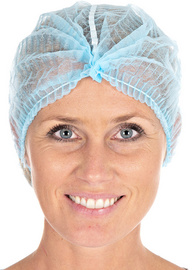 HYGOSTAR PP-Klipphaube Detect, Durchmesser: 500 mm, blau