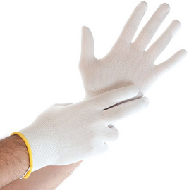 HYGOSTAR Arbeitshandschuh Ultra Flex, aus Nylon, XL, weiß