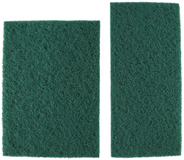 HYGOCLEAN Vliespad, aus Hartvlies, 250 x 115 mm, grün