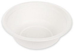 NATURE Star Zuckerrohr-Schale, rund, 500 ml, weiß