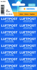 HERMA Textetiketten "mit Luftpost