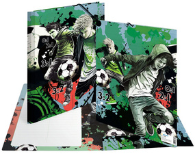 HERMA Eckspannermappe "Street Soccer", Karton, DIN A4