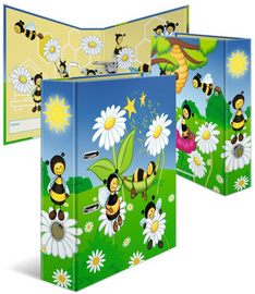 HERMA Kindergarten-Motivordner "Bienenwiese", DIN A4
