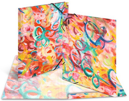 HERMA Eckspannermappe "Malerei", aus Karton, DIN A4