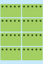 HERMA Tiefkühletiketten, 26 x 40 mm, leuchtgrün